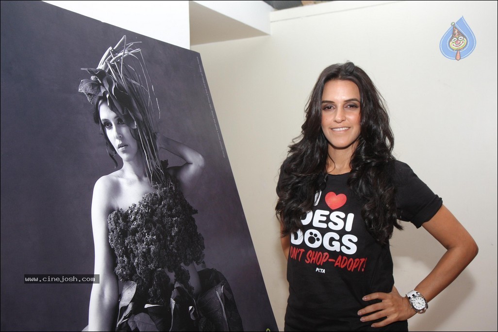 Neha Dhupia at Peta Pro-Veg Ad Campaign - 10 / 31 photos