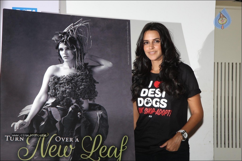 Neha Dhupia at Peta Pro-Veg Ad Campaign - 16 / 31 photos
