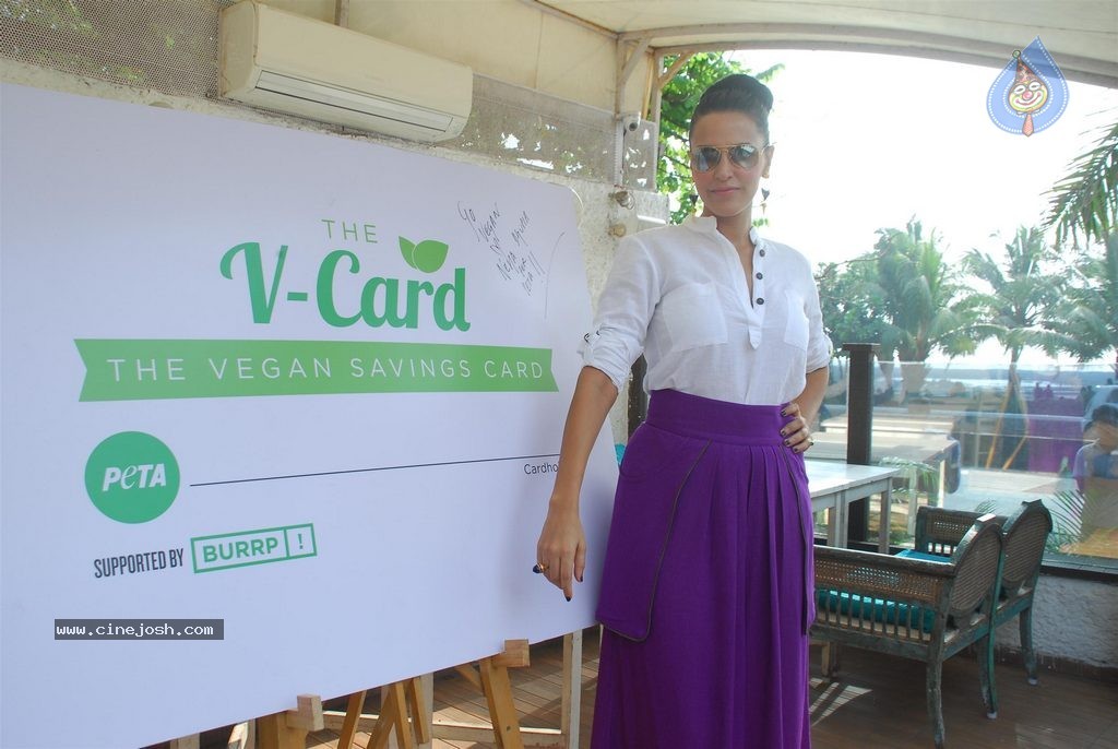 Neha Dhupia Launches PETA V Card - 35 / 35 photos