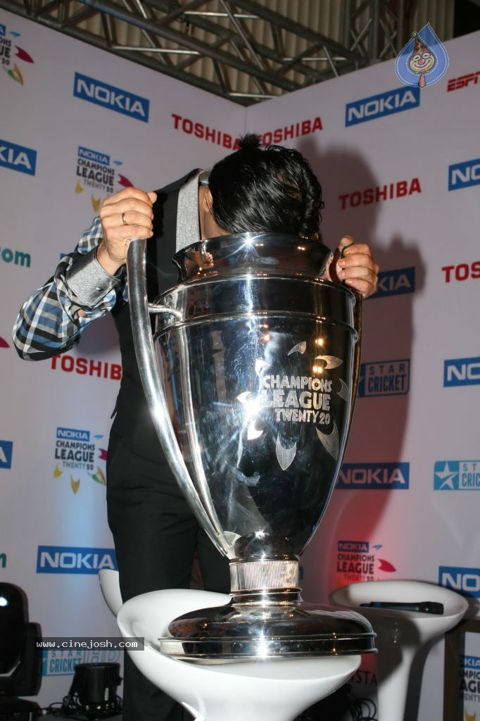 Nokia Champions League T20 Brand Ambassador Announcement - 24 / 35 photos