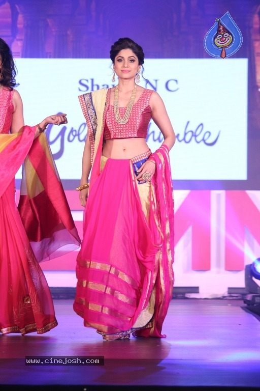 Pooja Hegde and Shamita Shetty at She Matters Fashion Show Photos - 18 / 55 photos