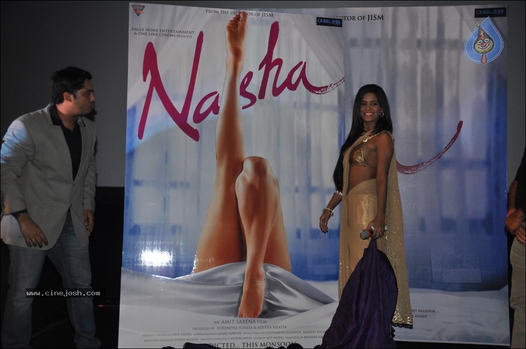 Poonam Pandey at Nasha 1st Look Launch - 38 / 42 photos