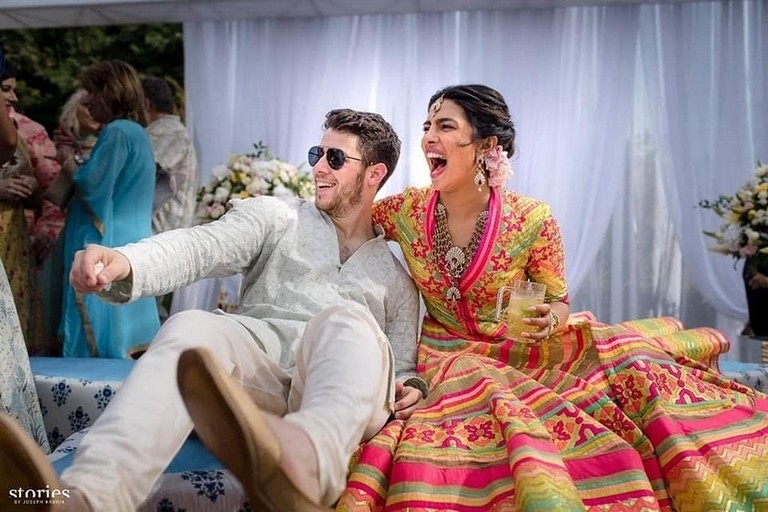 Priyanka Chopra - Nick Jonas Mehndi Celebrations - 5 / 5 photos