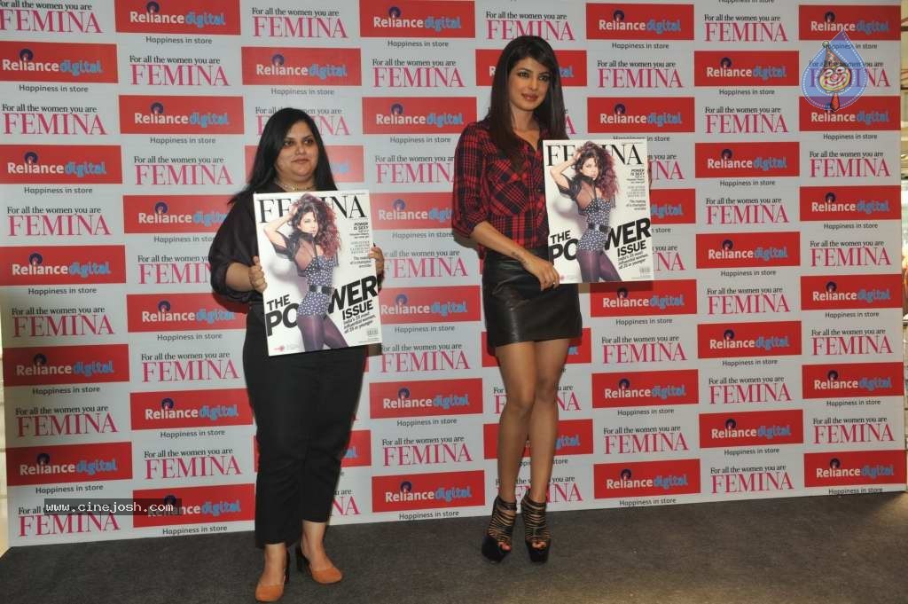 Priyanka Chopra Launches Femina Cover Page - 32 / 37 photos