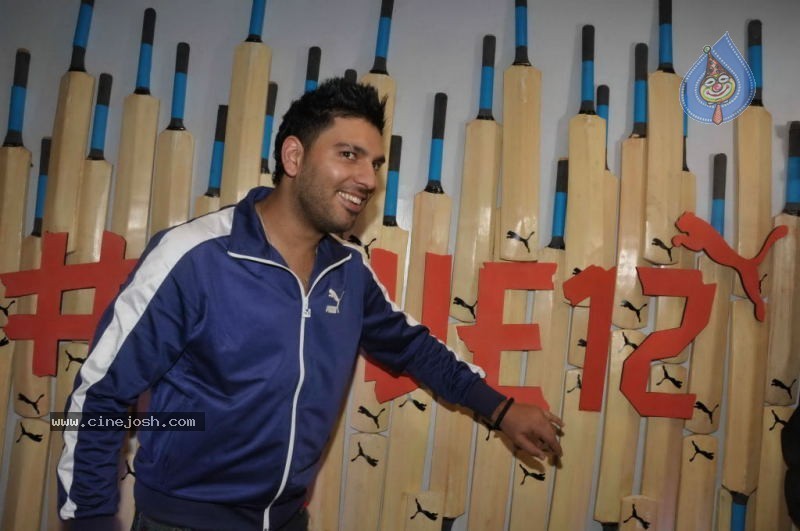 Celebs at Puma Brand Ambassador Announcement - 28 / 62 photos