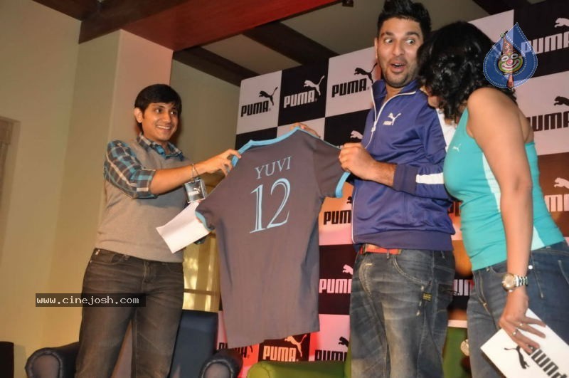 Celebs at Puma Brand Ambassador Announcement - 31 / 62 photos