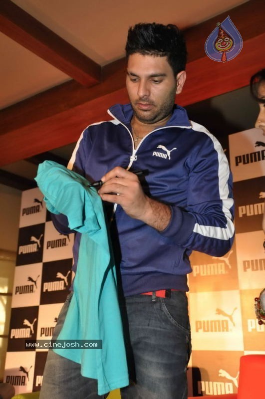 Celebs at Puma Brand Ambassador Announcement - 36 / 62 photos