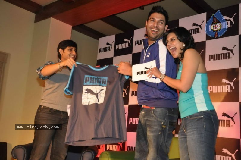 Celebs at Puma Brand Ambassador Announcement - 50 / 62 photos