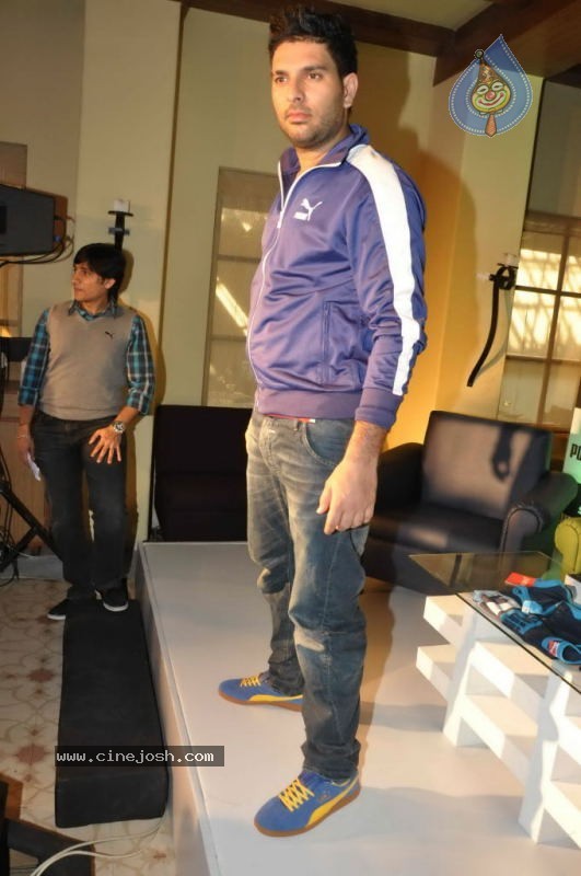 Celebs at Puma Brand Ambassador Announcement - 61 / 62 photos