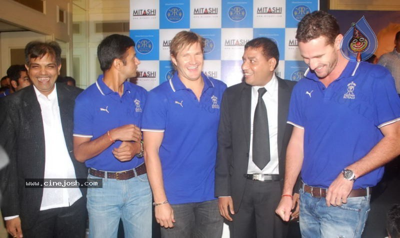 Rajasthan Royals Team Launches New Range of LCD Mitashi - 21 / 27 photos