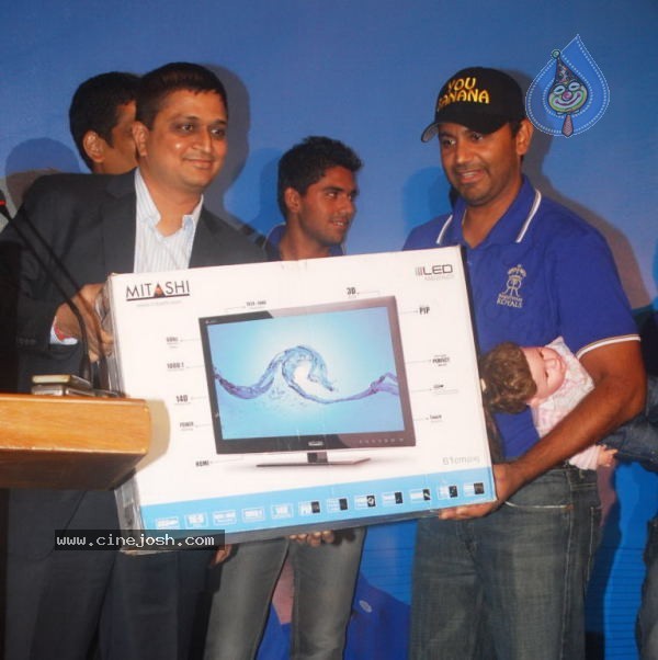 Rajasthan Royals Team Launches New Range of LCD Mitashi - 26 / 27 photos