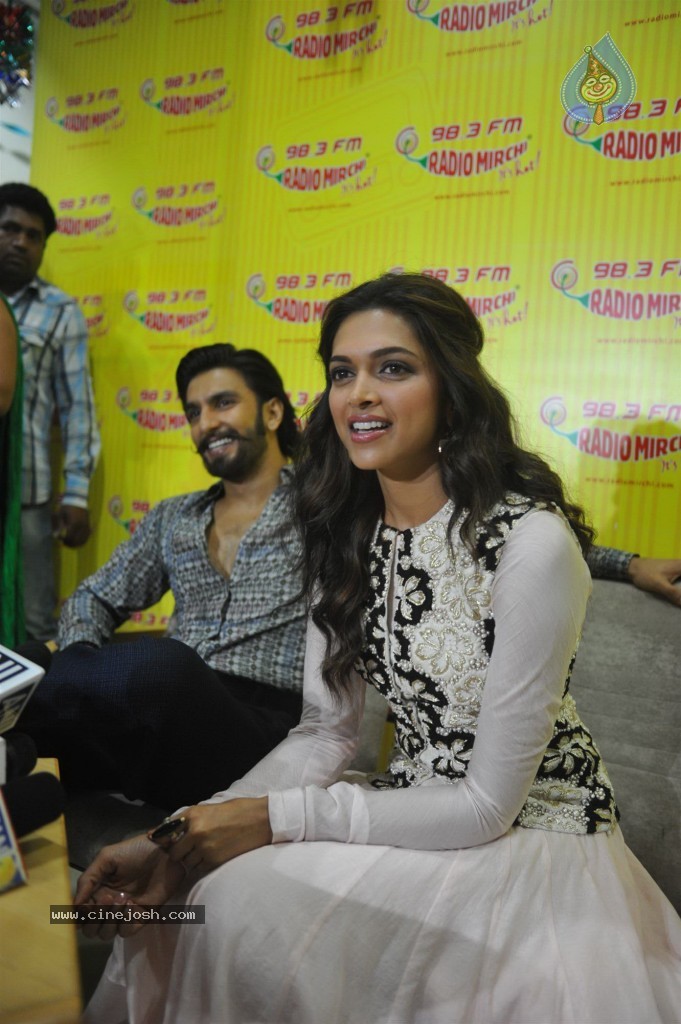 Ram Leela Team at Radio Mirchi - 32 / 44 photos