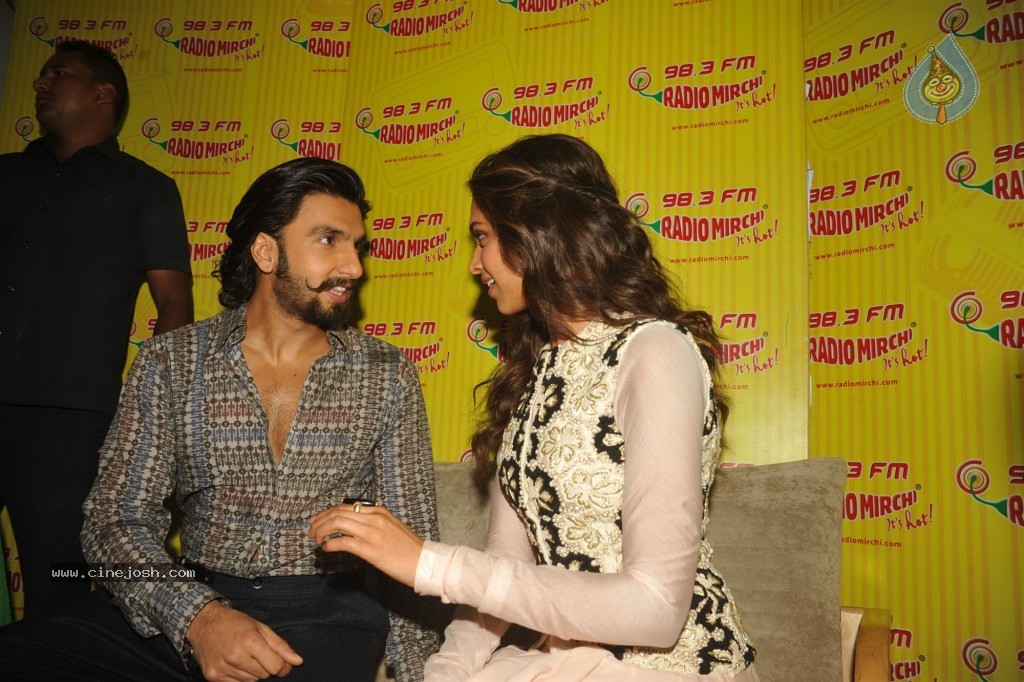 Ram Leela Team at Radio Mirchi - 33 / 44 photos