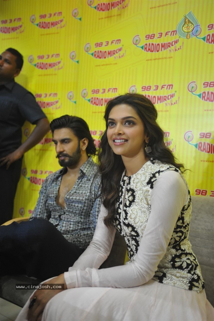 Ram Leela Team at Radio Mirchi - 35 / 44 photos