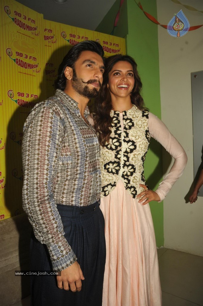 Ram Leela Team at Radio Mirchi - 36 / 44 photos