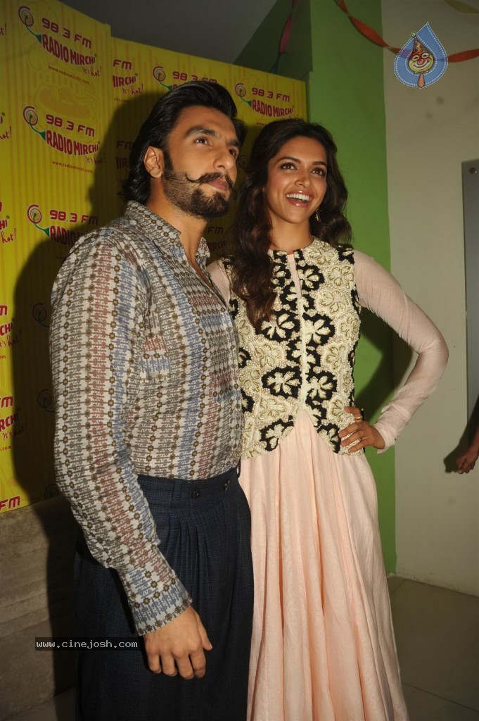Ram Leela Team at Radio Mirchi - 38 / 44 photos