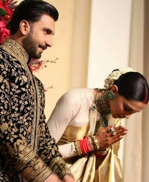 Ranveer Singh and Deepika Padukone Reception Photos - 4 / 9 photos