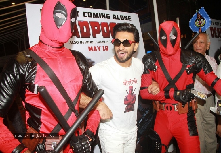 Ranveer Singh Host Special Screening Of Deadpool 2 - 2 / 17 photos