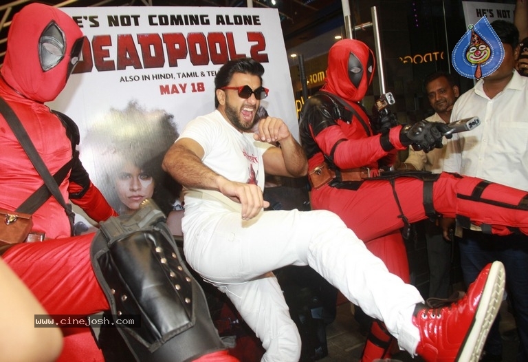 Ranveer Singh Host Special Screening Of Deadpool 2 - 5 / 17 photos