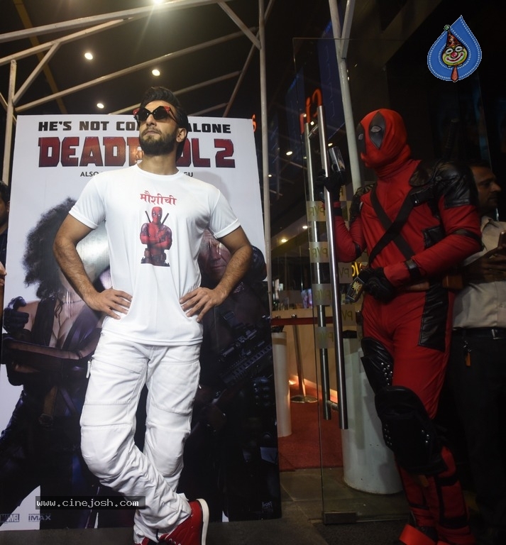 Ranveer Singh Host Special Screening Of Deadpool 2 - 7 / 17 photos