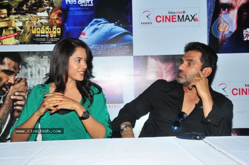 Red Alert Movie Press Meet at CineMax - 39 / 50 photos