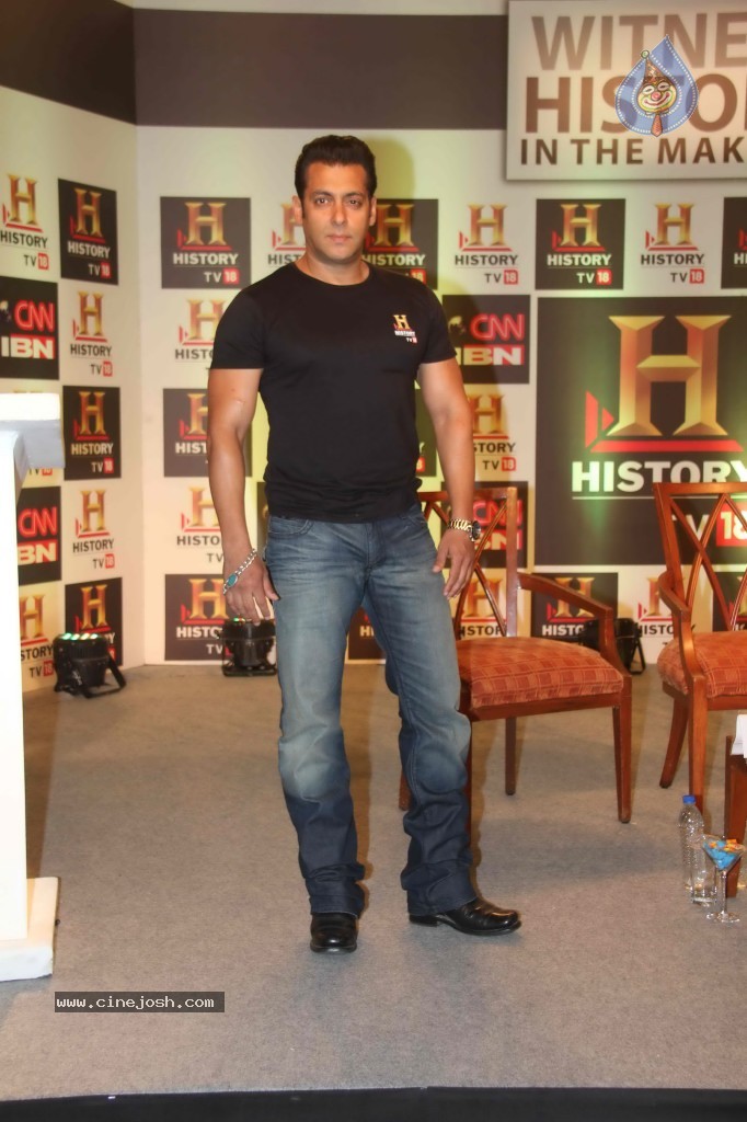 Salman Khan at History New Show - 7 / 31 photos