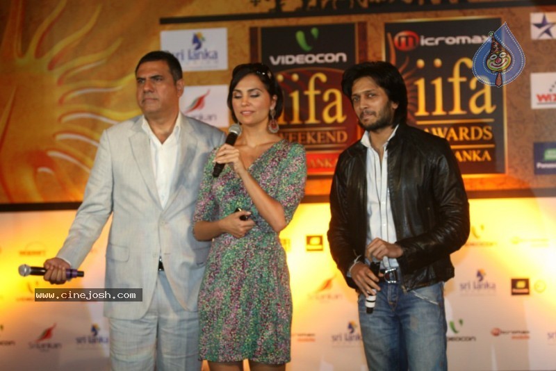 Salman, Lara Dutta, Ritesh at IIFA 2010 Press Meet - 2 / 40 photos