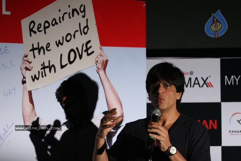 Shahrukh Promotes My Name Is Khan at Cinemax - 1 / 30 photos