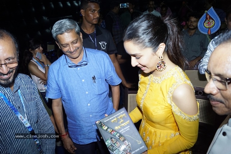 Shraddha Kapoor Inaugurates Bioscope at IFFI 2017 - 3 / 11 photos