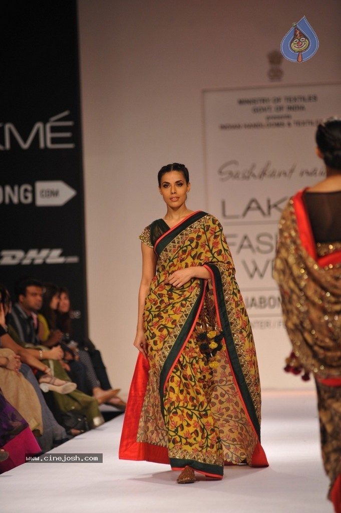 Shriya Walks the Ramp at LFW Winter Festive 2014 - 28 / 40 photos