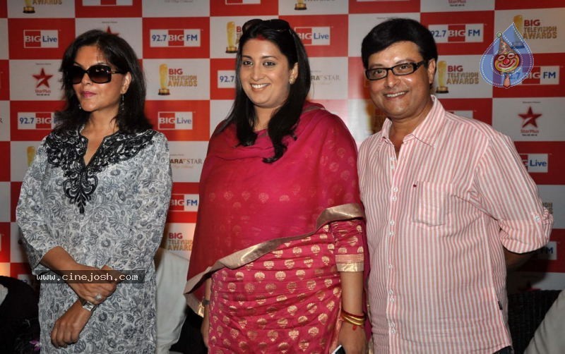 Smriti Irani at Big Television Awards Press Conference - 11 / 26 photos