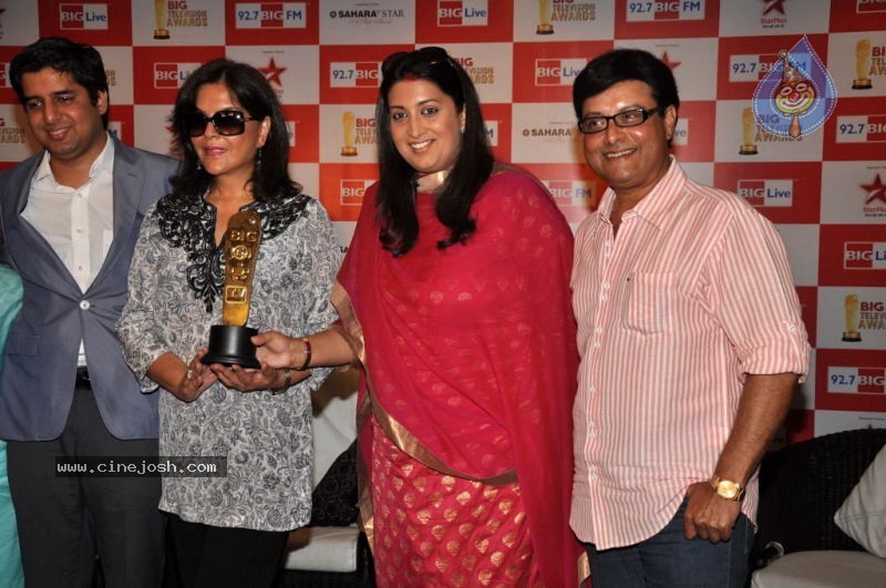 Smriti Irani at Big Television Awards Press Conference - 13 / 26 photos
