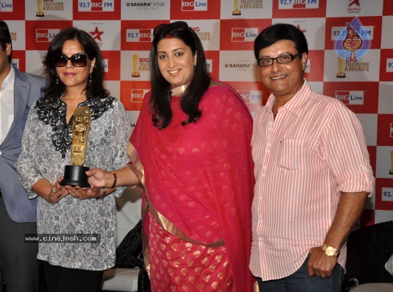Smriti Irani at Big Television Awards Press Conference - 20 / 26 photos