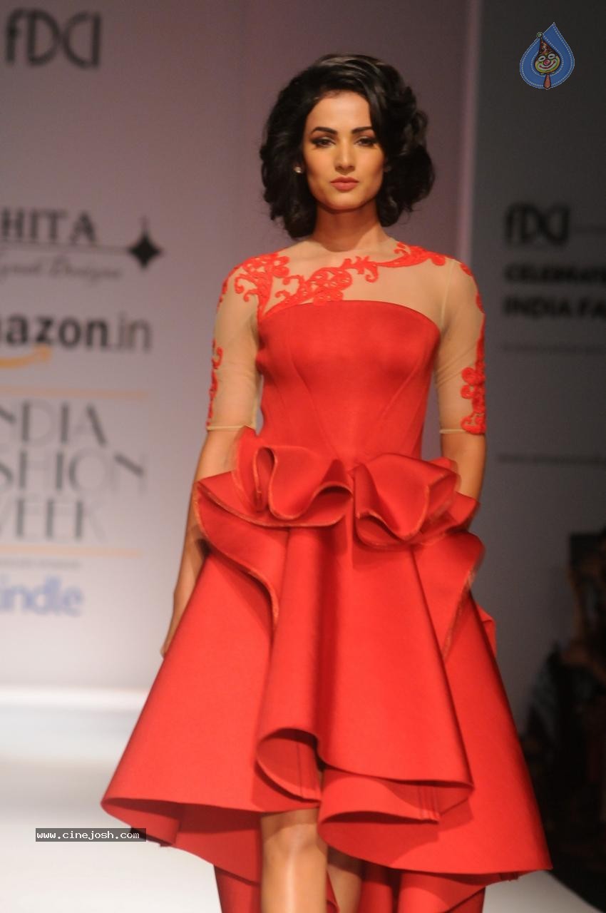 Sonal Chauhan Showstopper at AIFW - 24 / 49 photos