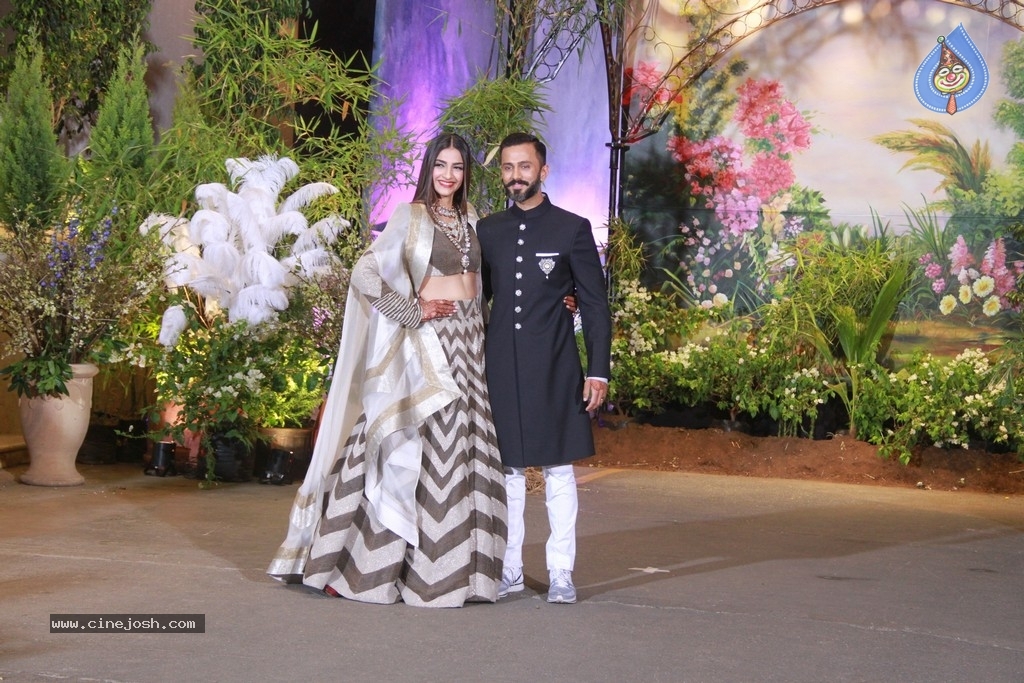 Sonam Kapoor - Anand Ahuja Reception Photos - 1 / 40 photos