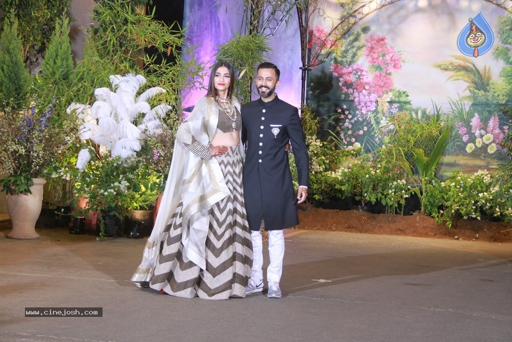 Sonam Kapoor - Anand Ahuja Reception Photos - 6 / 40 photos