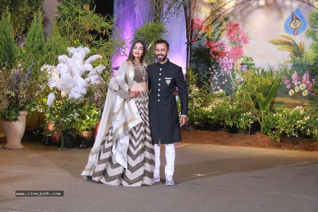 Sonam Kapoor - Anand Ahuja Reception Photos - 36 / 40 photos