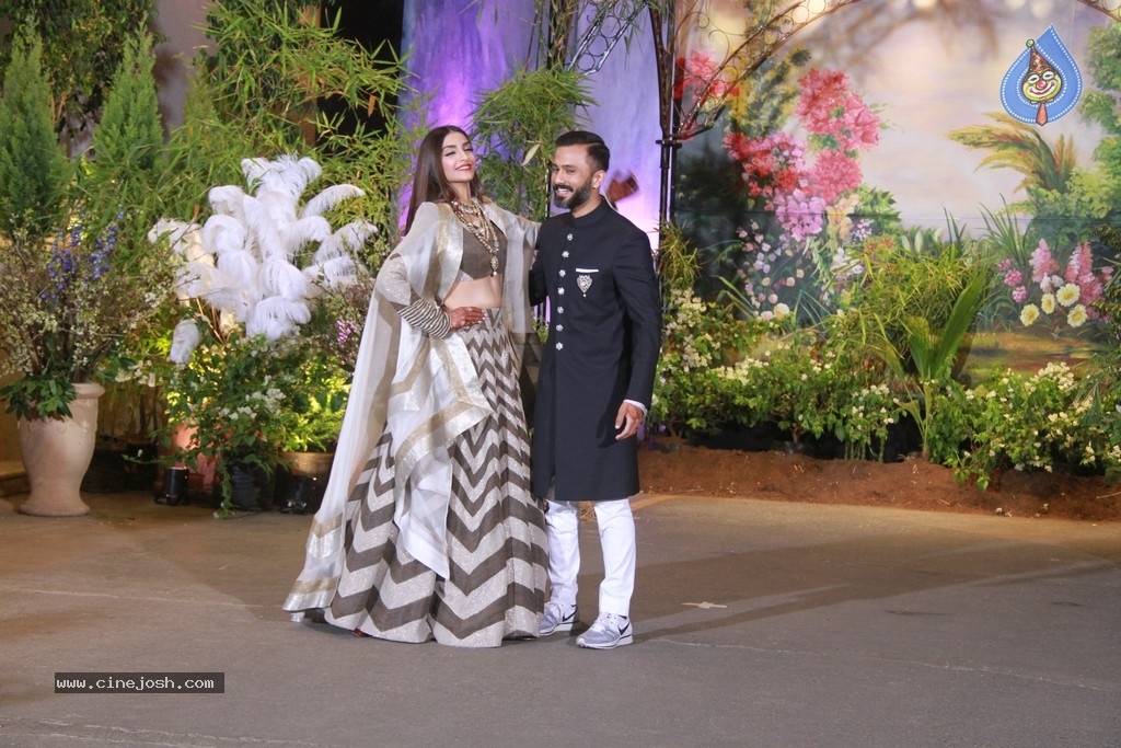 Sonam Kapoor - Anand Ahuja Reception Photos - 38 / 40 photos