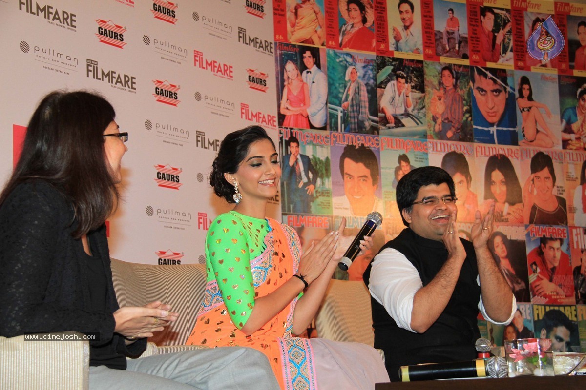 Sonam Kapoor Launches Filmfare Makeover Issue - 5 / 28 photos