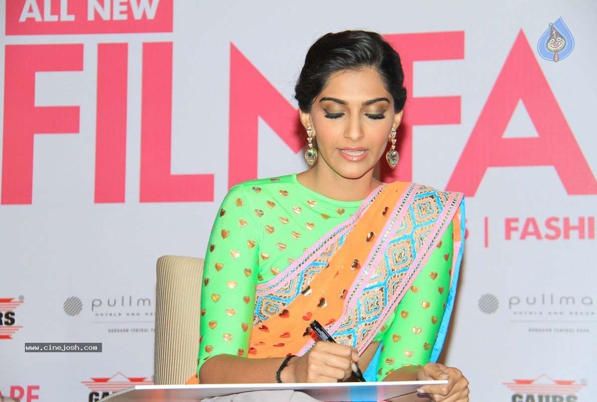 Sonam Kapoor Launches Filmfare Makeover Issue - 10 / 28 photos