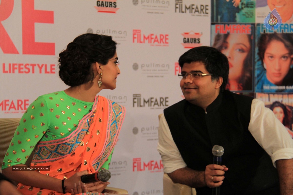 Sonam Kapoor Launches Filmfare Makeover Issue - 18 / 28 photos