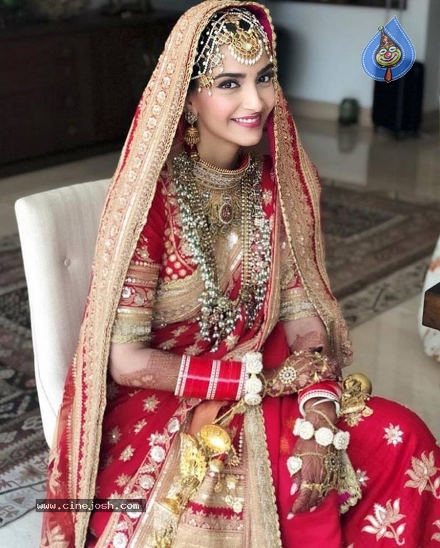 Sonam Kapoor Wedding Photos Set1 - 15 / 18 photos