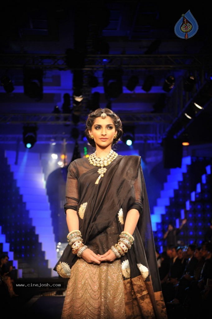 Sonam n Madhuri Dixit at IIJW 2012 - 2 / 48 photos