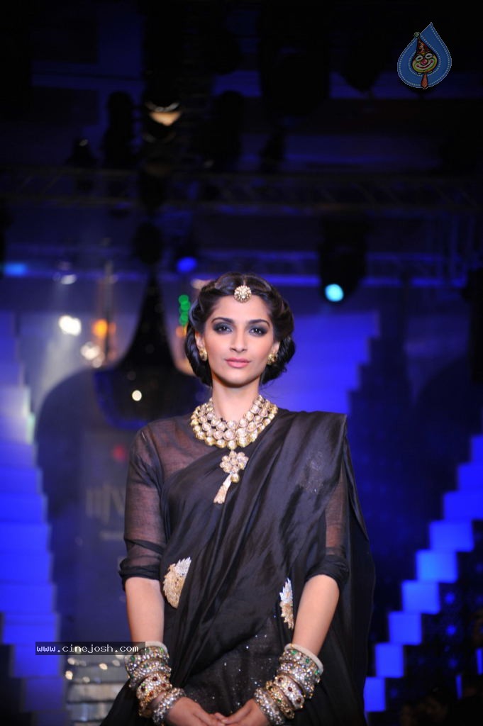 Sonam n Madhuri Dixit at IIJW 2012 - 4 / 48 photos