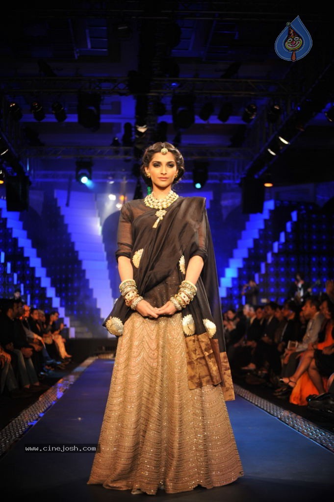 Sonam n Madhuri Dixit at IIJW 2012 - 12 / 48 photos