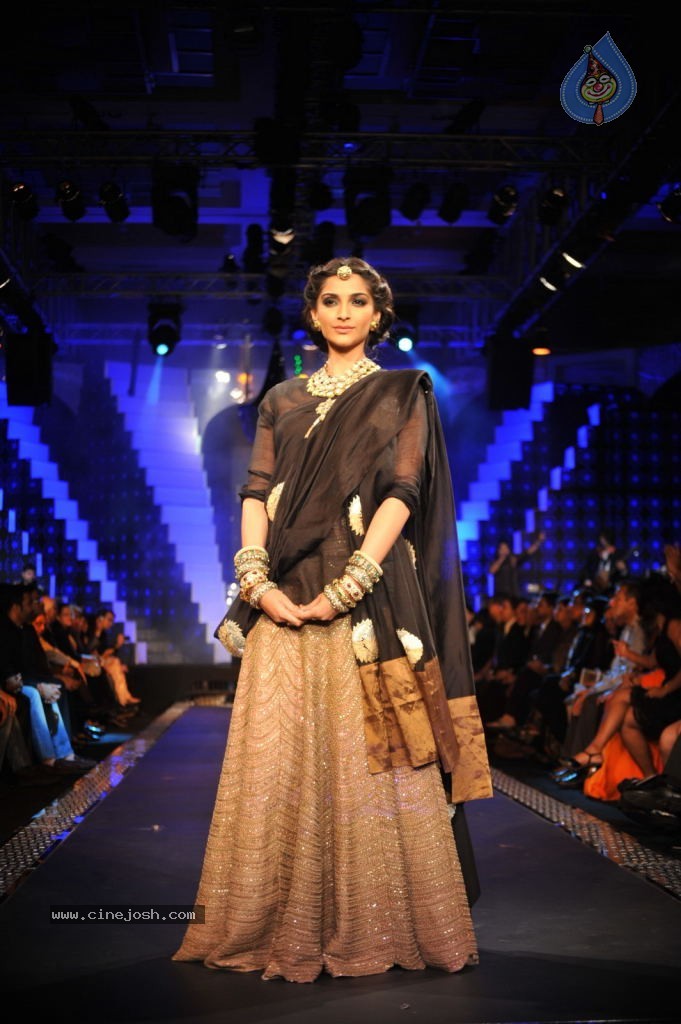 Sonam n Madhuri Dixit at IIJW 2012 - 13 / 48 photos