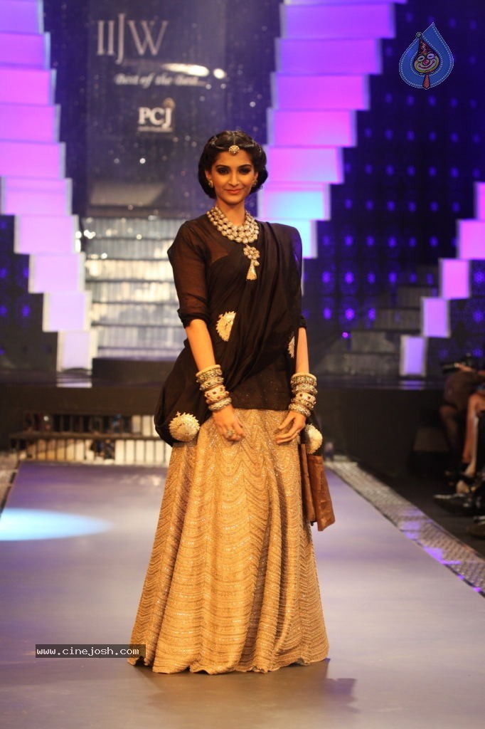 Sonam n Madhuri Dixit at IIJW 2012 - 14 / 48 photos