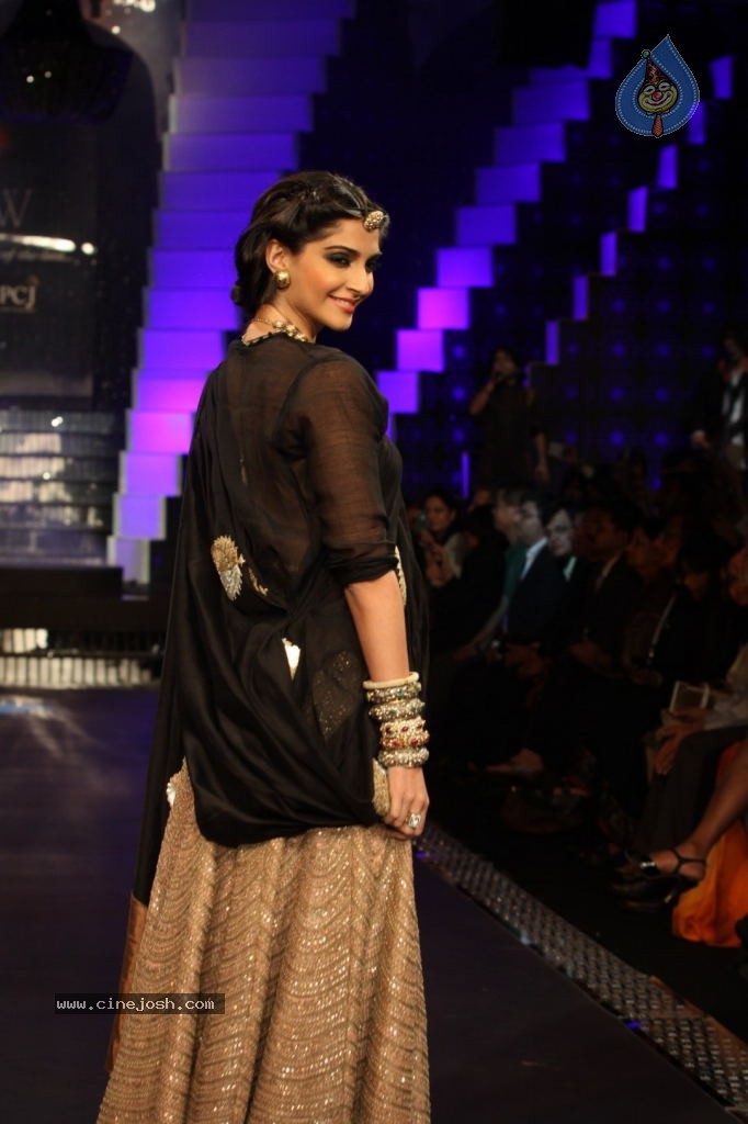 Sonam n Madhuri Dixit at IIJW 2012 - 33 / 48 photos