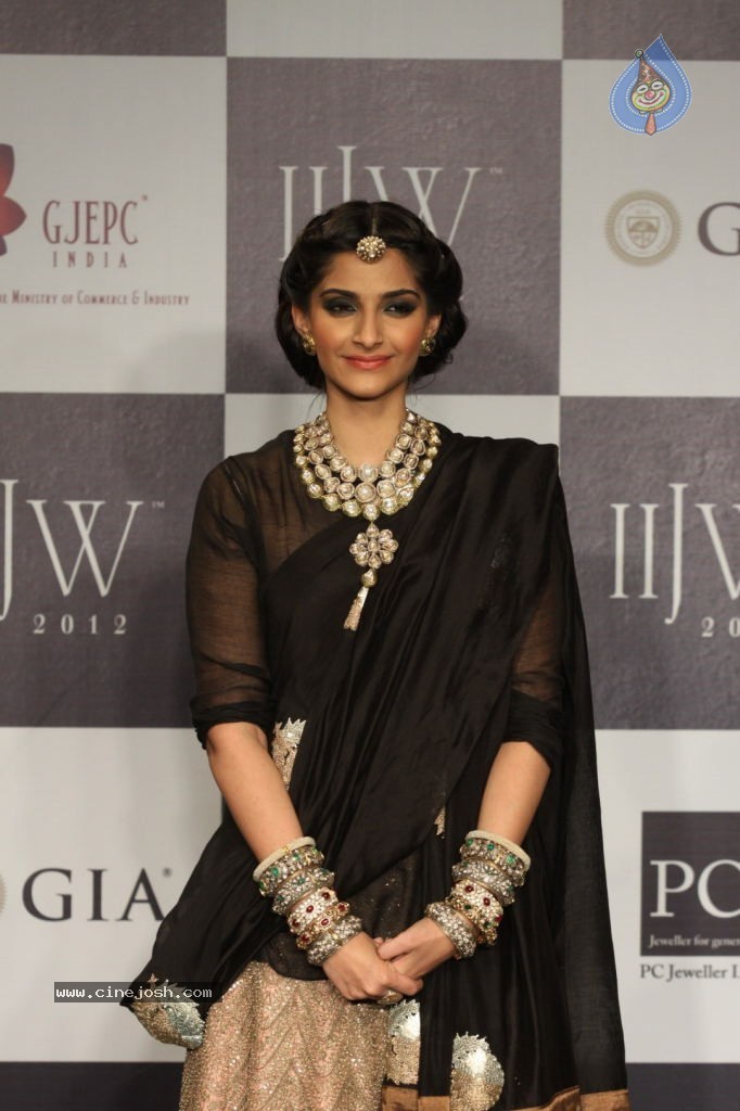 Sonam n Madhuri Dixit at IIJW 2012 - 38 / 48 photos
