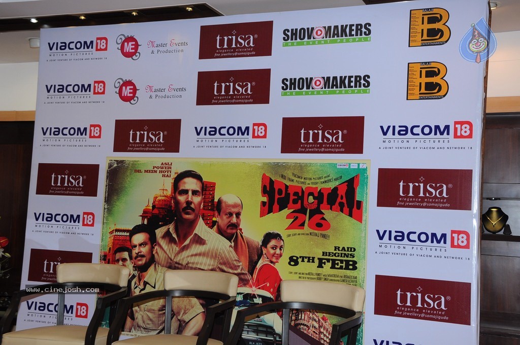 Special 26 Bollywood Movie Press Meet - 8 / 61 photos